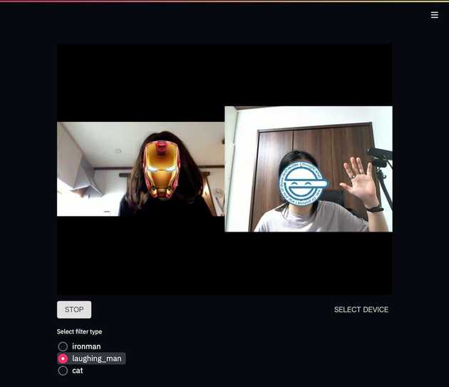 video chat example